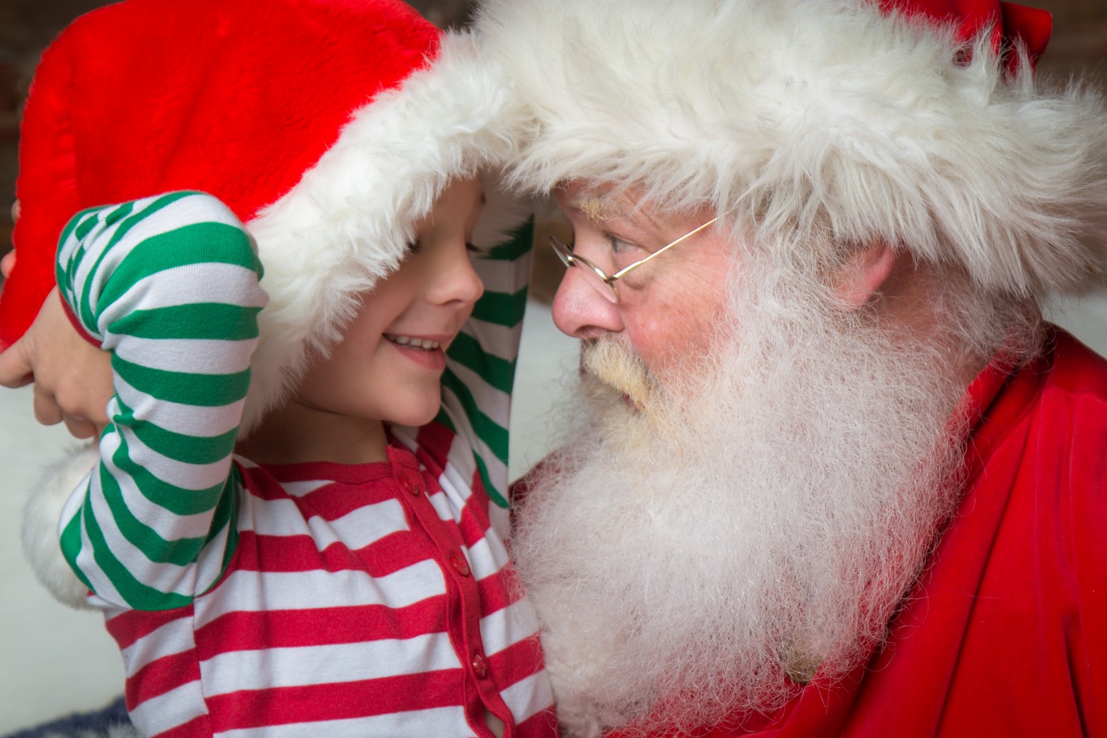 Special one-on-one time with each child, making every visit personal and memorable